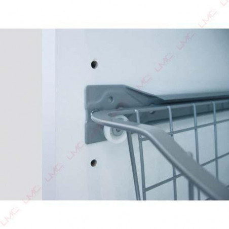 Coulisse Pour Panier Fil 400 Mm - Ref. COU3400GR